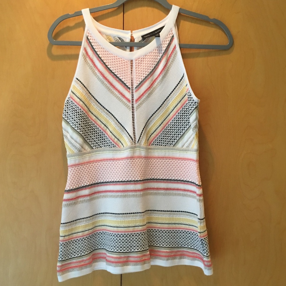 💜3/$20💜NWOT White House Black Market halter